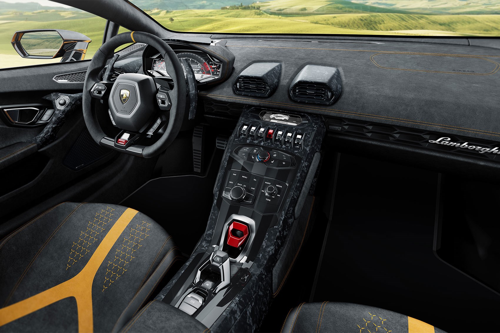 Lamborghini Huracan Performante 2017 Interior2